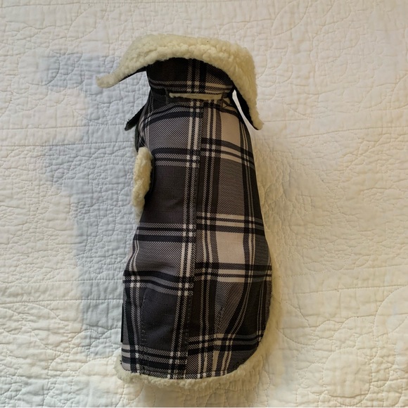 Shed row K9 dog coat Aspen xxs pet jacket plaid - Picture 4 of 10